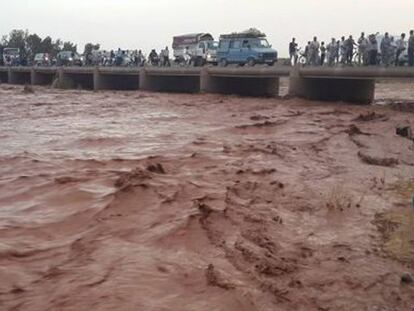 Inundaciones en el sur de Marruecos