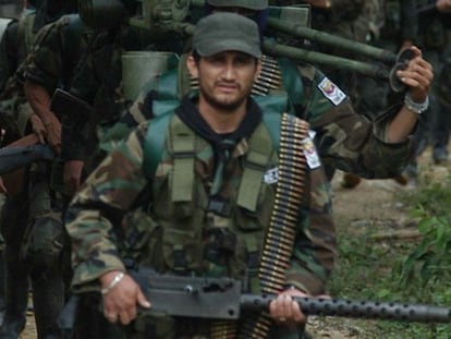 Miembros de las FARC en Colombia.