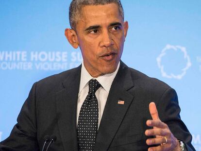 Obama en la Cumbre contra el Extremismo Violento.