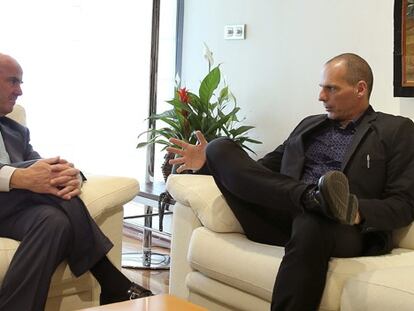 Varoufakis ve “con esperanza” un próximo acuerdo con los socios