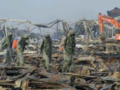 Una docena de detenidos en China vinculados al accidente de Tianjin