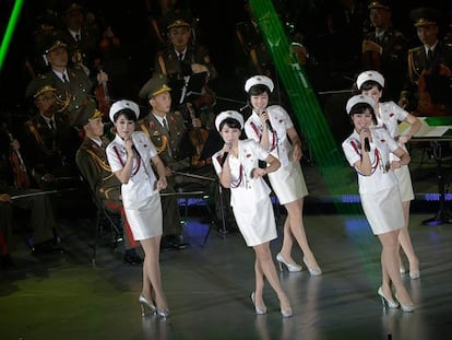 O grupo Moranbong atua em Pyongyang