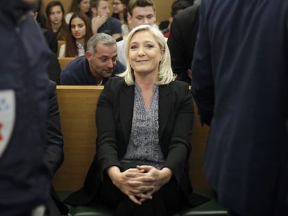 Marine Le Pen, juzgada por incitar al odio racial contra los musulmanes