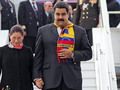 Nicolás Maduro e Cilia Flores chegam a Genebra na quinta-feira.