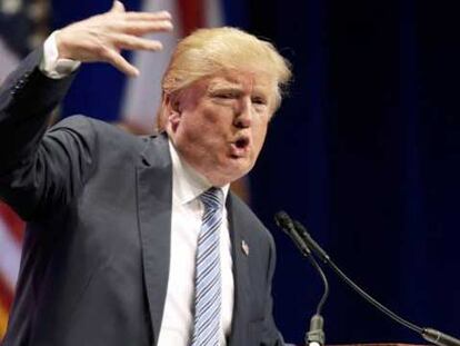 Trump, durante un acto en Texas.