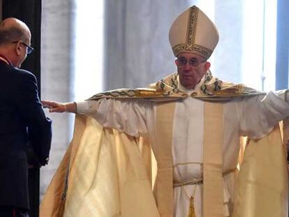 Papa na inauguração do Jubileu.