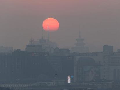 Nueva alerta roja en Pekín por contaminación