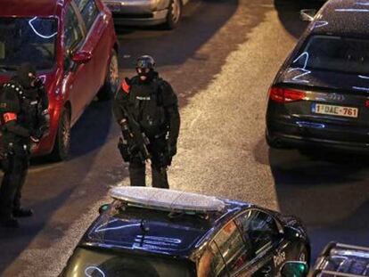 Redada policial en Bruselas el pasado 20 de diciembre.