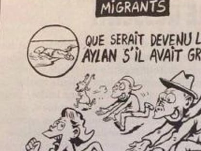 Viñeta publicada por Charlie Hebdo.