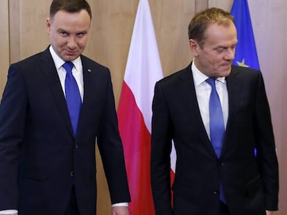 Tusk insta a Polonia a mantener “su buena reputación” en Europa