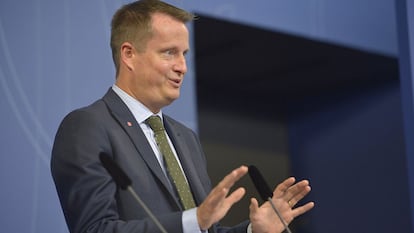 El ministro de interior sueco, Anders Ygeman, el pasado noviembre. Henrik Montgomery (AP)