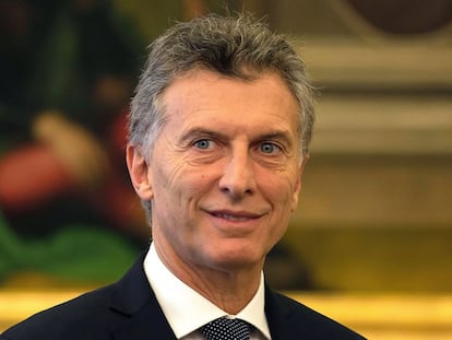 El presidente de Argentina, Mauricio Macri.