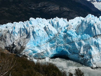 Vista del glacial Perito Moreno, aquest dimarts.
