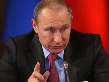 Putin, este lunes, durante una visita a Yaroslavl. Mikhail Svetlov Getty Images