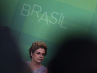 Rousseff, el día 22 en Brasilia.