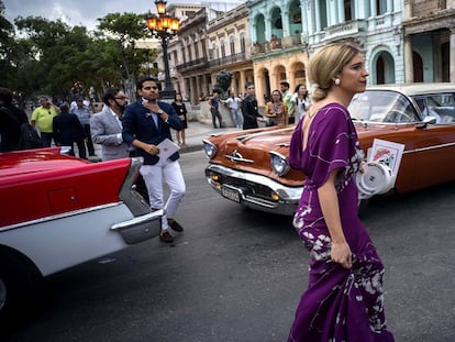 Desfile em Havana.