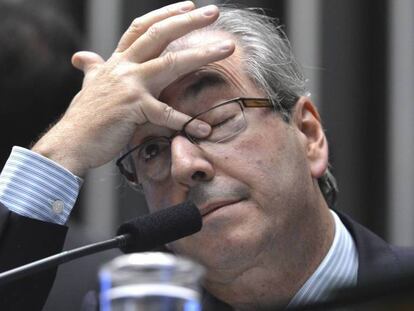 El presidente de la Cámara de Diputados de Brasil, Eduardo Cunha.