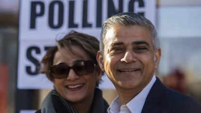 El candidato a alcalde de Londres Sadiq Khan.