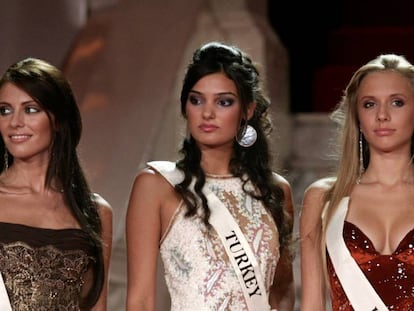 Miss Turquía 2006 en el certamen de Miss Universo
