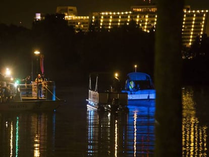 Búsqueda del niño de dos años en la laguna Seven Seas, cerca del centro vacacional de Disney Grand Floridian.