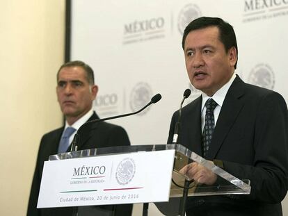 El secretario de Gobernación de México, Miguel Ángel Osorio Chong.