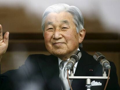 Akihito na comemoração dos seus 82 anos, em dezembro, em Tóquio.