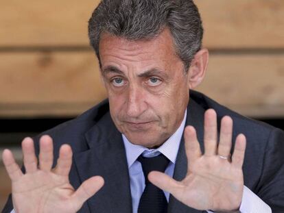 El expresidente francés Nicolas Sarkozy: "Tenemos que adoptar medidas que no estamos adoptando".