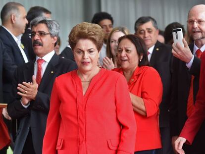 La expresidenta brasileña, Dilma Rousseff.