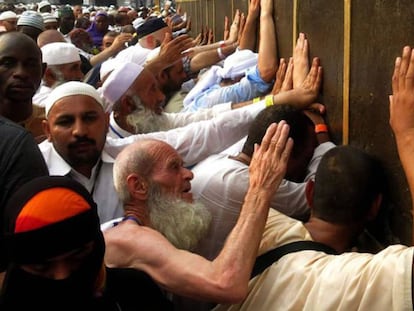 Peregrinos musulmanes en La Meca.