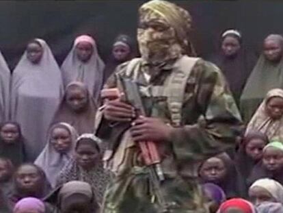Un soldado de Boko Haram, en un vídeo distribuido este agosto.