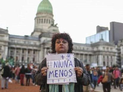 A mobilização Nem uma menos pela quarta-feira negra na Argentina