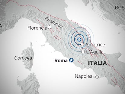 Dos fuertes terremotos sacuden el centro de Italia