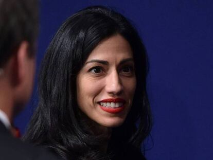 Huma Abedin, la mano derecha de Clinton.