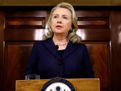 Clinton, como secretaria de Estado en septiembre de 2012.