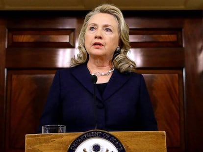 Clinton, como secretaria de Estado en septiembre de 2012.