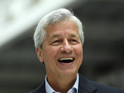 El presidente ejecutivo de JP Morgan, Jamie Dimon, el pasado junio.