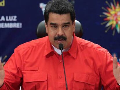 Nicolás Maduro, durante un acto reciente.