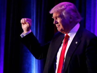 Donald Trump, el pasado 9 de noviembre en Nueva York.