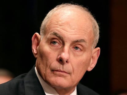 El nominado a secretario de Seguridad Nacional, John Kelly