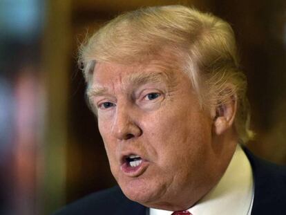 El presidente electo de EE UU, Donald Trump.