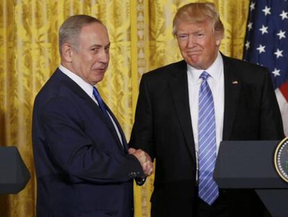 Trump se aleja del compromiso de crear un Estado palestino