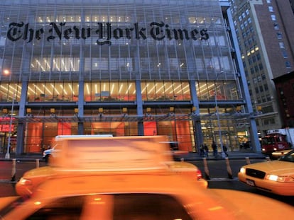La sede de 'The New York Times', en Nueva York. En vídeo, el spot del diario.