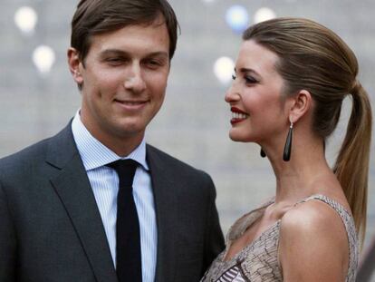 Ivanka Trump y su esposo Jared Kushner.