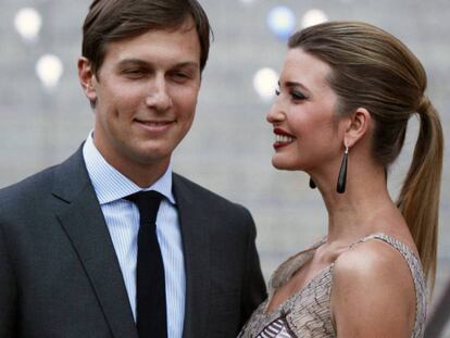 Ivanka Trump y su esposo Jared Kushner.