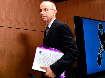 Guenter Lubitz, padre de Andreas Lubitz, hoy en Berlín.