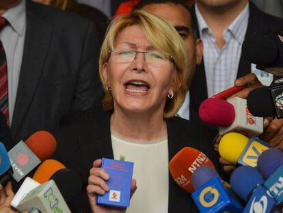 La fiscal general de Venezuela, Luisa Ortega Díaz.