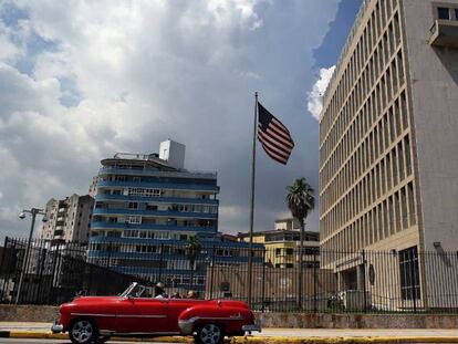 Embajada de Estados Unidos en La Habana.