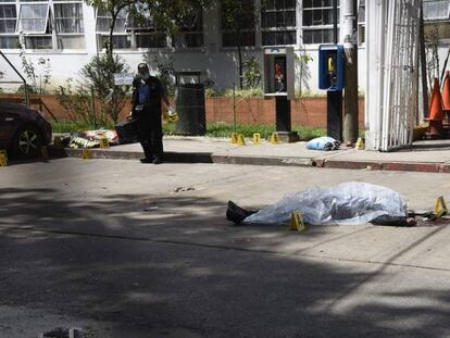 Uno de los muertos en el rescate orquestado por la Mara Salvatrucha en un hospital de Guatemala.