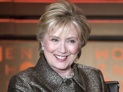 Hillary Clinton, durante un acto público el pasado abril en Nueva York.