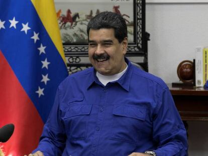 Maduro, en el Palacio de Miraflores en Caracas. REUTERS